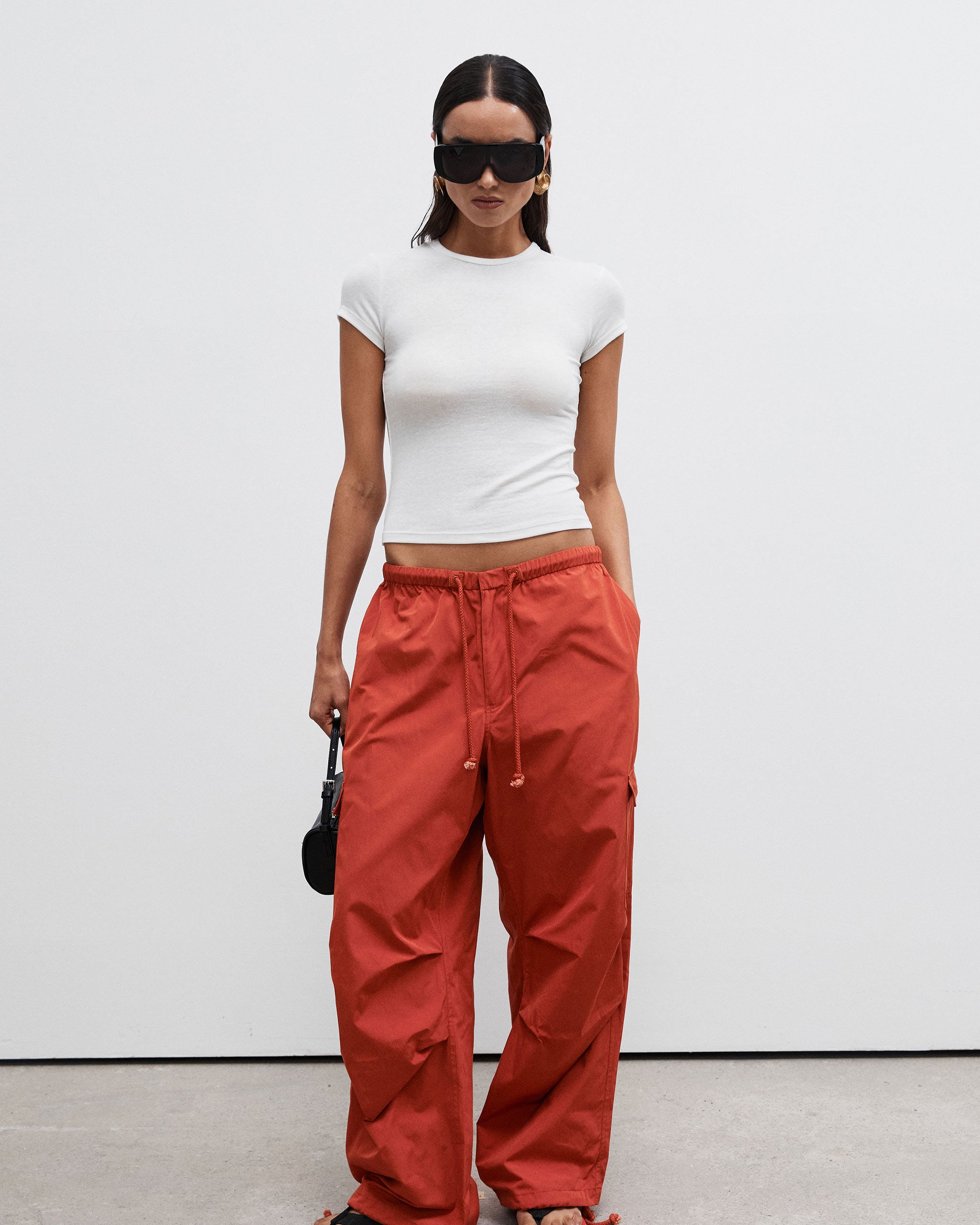 Parachute Pant - Deep Red